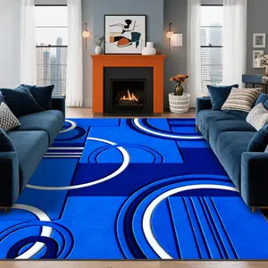 Luxury Vintage Patterned Velvet Carpet, Soft Comfortable Home Decor Rug, Living Room Sofa Mat, Bedroom Bedside Rug, Multi-Scene Use,merry Christmas、let it snow