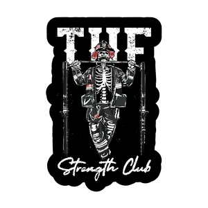Strength Club Sticker