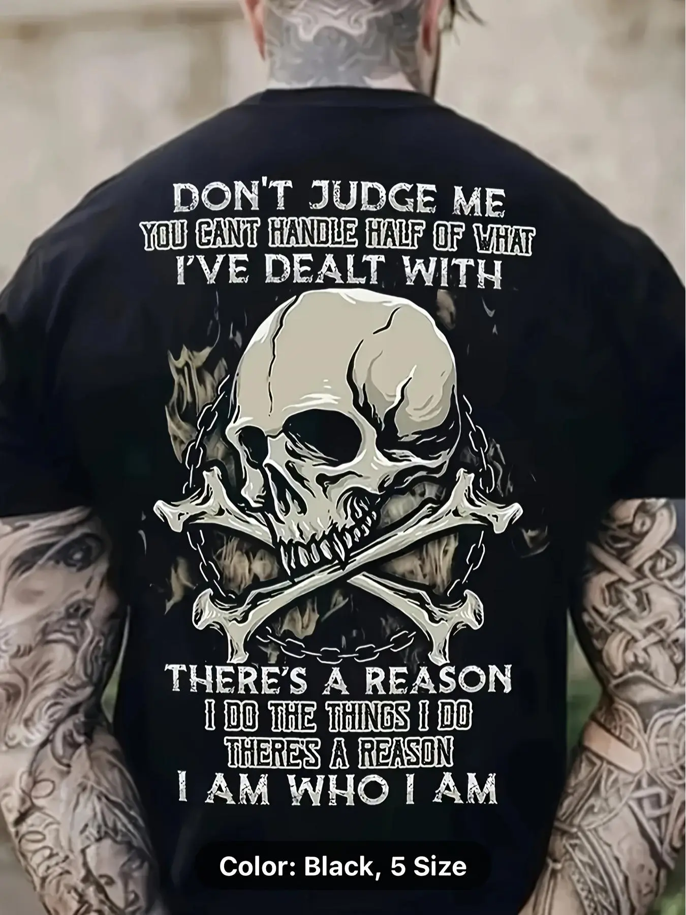 (Pearson Selection) Fashion Skull 3D Digital Patte