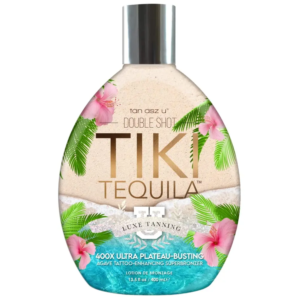 Tiki Tequila 400X Superbronzer by Tan Asz U, 13.5 fl oz Body Care Skincare