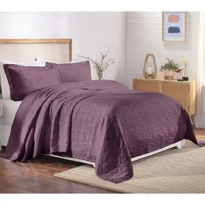 Superior Serenity Cotton Matelasse Weave Bedspread Set- Twin