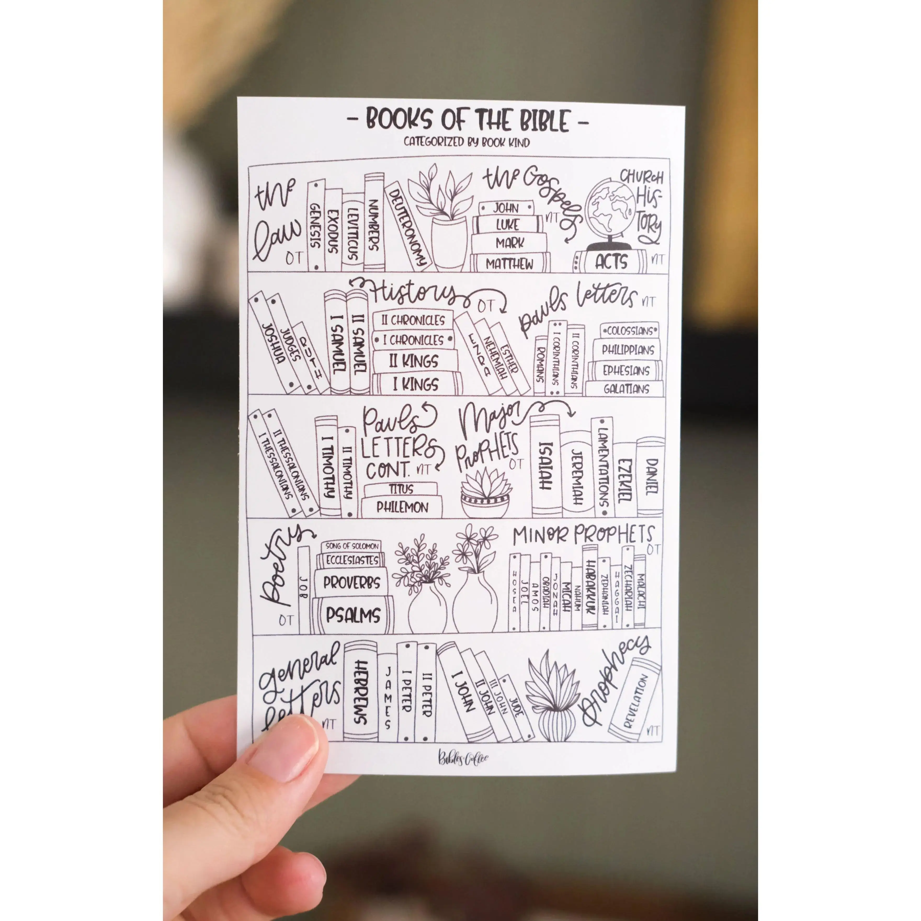 Books of the Bible Sticker Book Kind