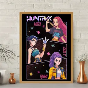 Trendy Huntress Group Poster, High-Quality Print, Home Decor Art Wall Hanging, Bedroom Decoration, Living Room Fashionable Painting