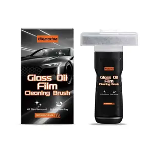 Hikmarion Glass Oil Film Cleaning Brush, Car Window Glass Stain Removal, Clean and Renew, Clear Vision, Automotive Maintenance Tool