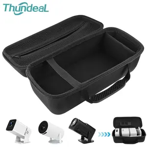 ThundeaL Mini Projector Storage Bag Travel Carry Projector Case for TD80W Protector Carrying Bags for HY300 Pro HY320 Protector Travel Organizer Bag Travel Essentials Carryall