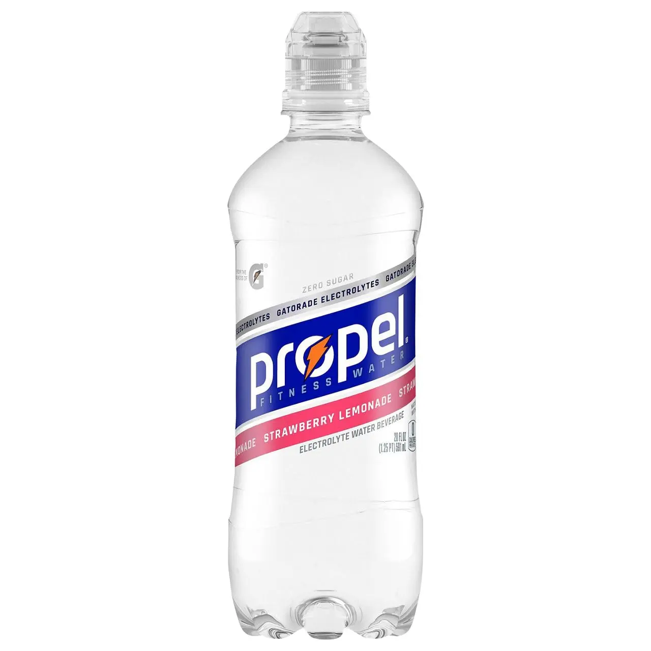 Propel, Strawberry Lemonade Water, 20 Fl Oz, 12 pack