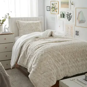 Rare White Bison - Coma Inducer Twin XL Comforter Set - Tundra White