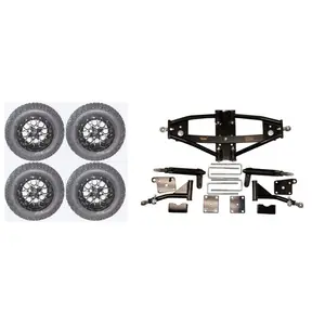 Lift Kit Combo for Club Car Precedent Golf Carts with 12" Vortex