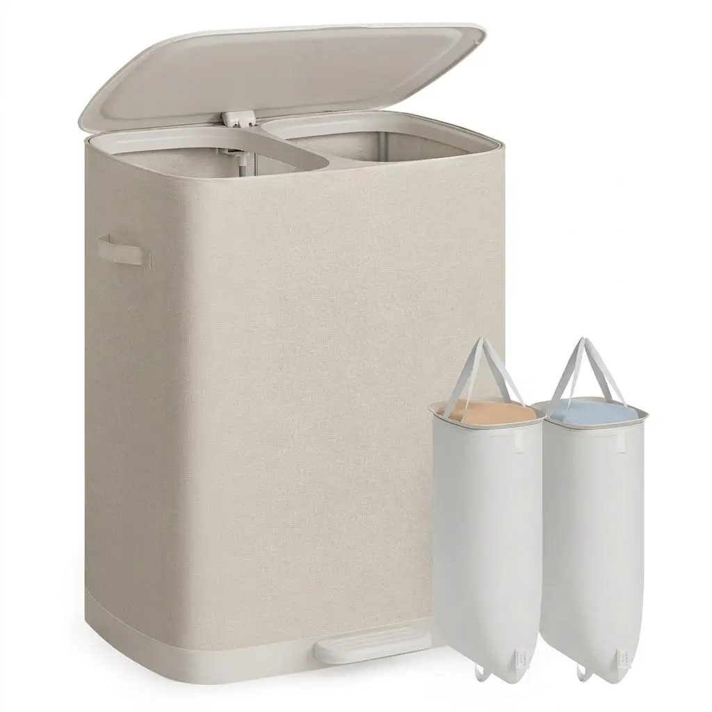 Cappuccino Beige-with Pedal-160L(2-Section)