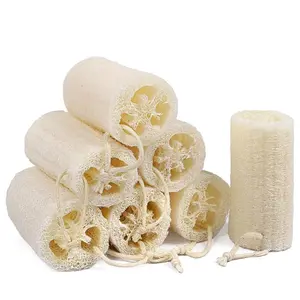 7Pcs Natural Loofah Body Scrubber Sponge, 5 Inches Organic Luffa for Exfoliating & Smooth Skin Cleansing, Ideal for Men & Women, Spa & Shower Use - Home Improvement.