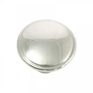 MMG HARDWARE  1.25 in. Polished Nickel Grace Cabinet Knob