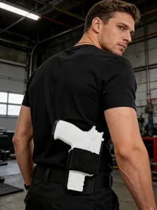 High-End Quick Draw Gun Holster, Durable Heavy Fabric, Reinforced Stitching, Precision Velcro Closure, Secure Fit, Tactical Gear