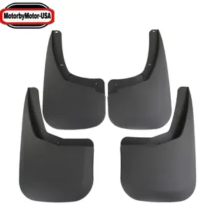 Motorbymotor Splash Guards Mud Flaps for Chevy Silverado 1500 07-13 2500HD 3500 3500HD 4pcs OE 03RSA4503ABK 19212761 19212771 19212550 19212551 Black PP+TPO Universal Small Car Tire Mud Flaps Front & Rear Fitment Rotating Long Handle Car Wash Mop