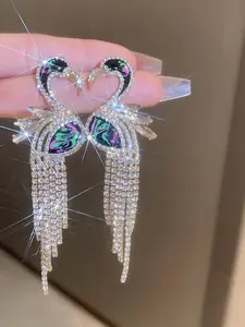 Beautiful Peacock Earrings By Advaya Perfect For Party