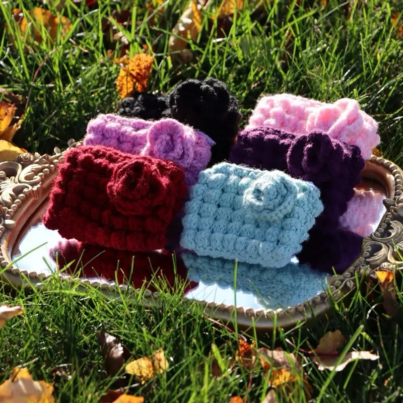 Handmade  flower pouches
