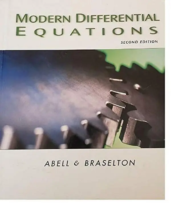 USED-Modern Differential Equations by Martha Abell (Hardcover)
