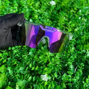 Z87 Safety Glasses - Antrel Sunglasses with Clear Lenses and Reflective Design