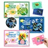 Grabie Mini Easy Diamond Painting Kit - Relaxing Craft, Beginner-Friendly, Premium 700gsm Cardstock Supplies, Writable Backs, Display-Worthy Handmade Postcard Artwork for Back to School Class Reward Gifts, Premium Cardstock