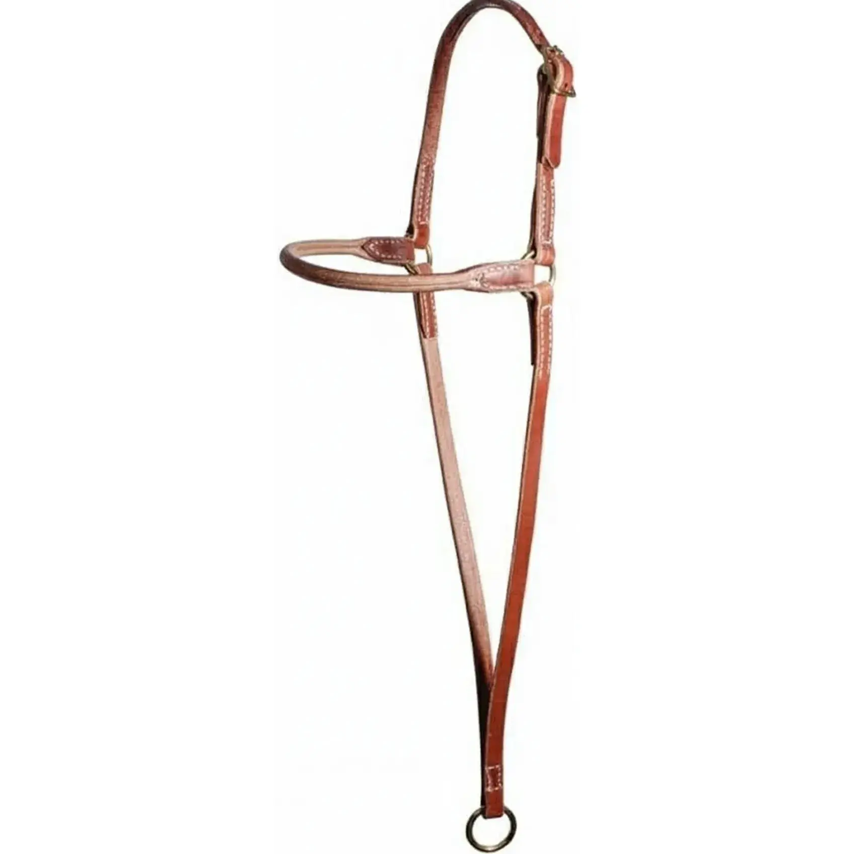 Professional's Choice Leather War Bonnet - Brown Harness Leather & Solid Brass Hardware 8018HL