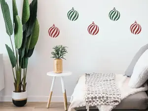Christmas Ornament Stencil - Art and Wall Stencil