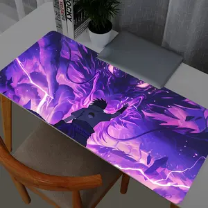 Naruto Sasuke Mouse Pad Anime Gaming Accessories Large Carpet Gamer PC Computer Mouse Pads Keyboard Desk Mat Mausepad
