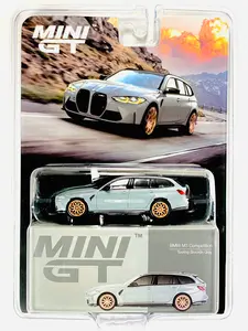 Mini GT Mijo Exclusive BMW M3 Competition Touring Brooklyn Grey #864