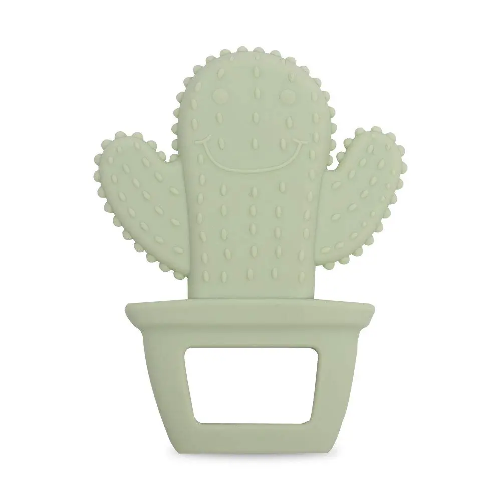"Cactus Sensory Chew Toy for Kids, Food Grade Silicone Chewy Teether for Boys & Girls, Oral Motor Teething Aid for Autism, ADHD, Biting & Chewing Needs
