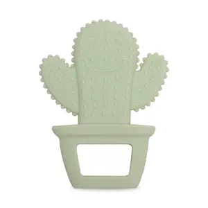 "Cactus Sensory Chew Toy for Kids, Food Grade Silicone Chewy Teether for Boys & Girls, Oral Motor Teething Aid for Autism, ADHD, Biting & Chewing Needs
