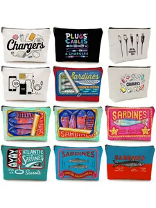 Hot-selling makeup bag collection, data cable storage bag, gift for knitting clothing enthusiasts, clutch bag