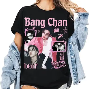 Vintage Bang Chan T-shirt, Bangchan T-shirt, Kpop Shirt, Music, fan gift