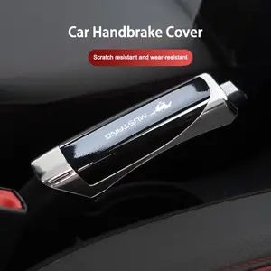 Carbon Fiber Car Interior Hand Brake Cover, Durable & Stylish Design for Ford Mustang Explorer Edge Fusion Mondeo F Series, Perfect Fit Accessory, Car Accessories