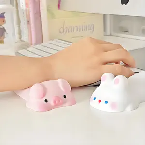 Animal shaped mouse wrist pad - ergonomic design, comfortable, lightweight, soft, suitable for long-term work
