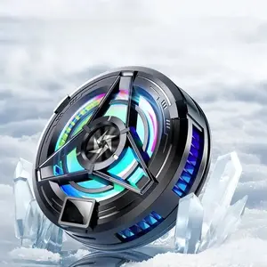 Magnetic Phones Cooler Back-Clip 2 in 1 Game Cooler Semiconductor Fast Phone Cooling Fan Rechargeable
