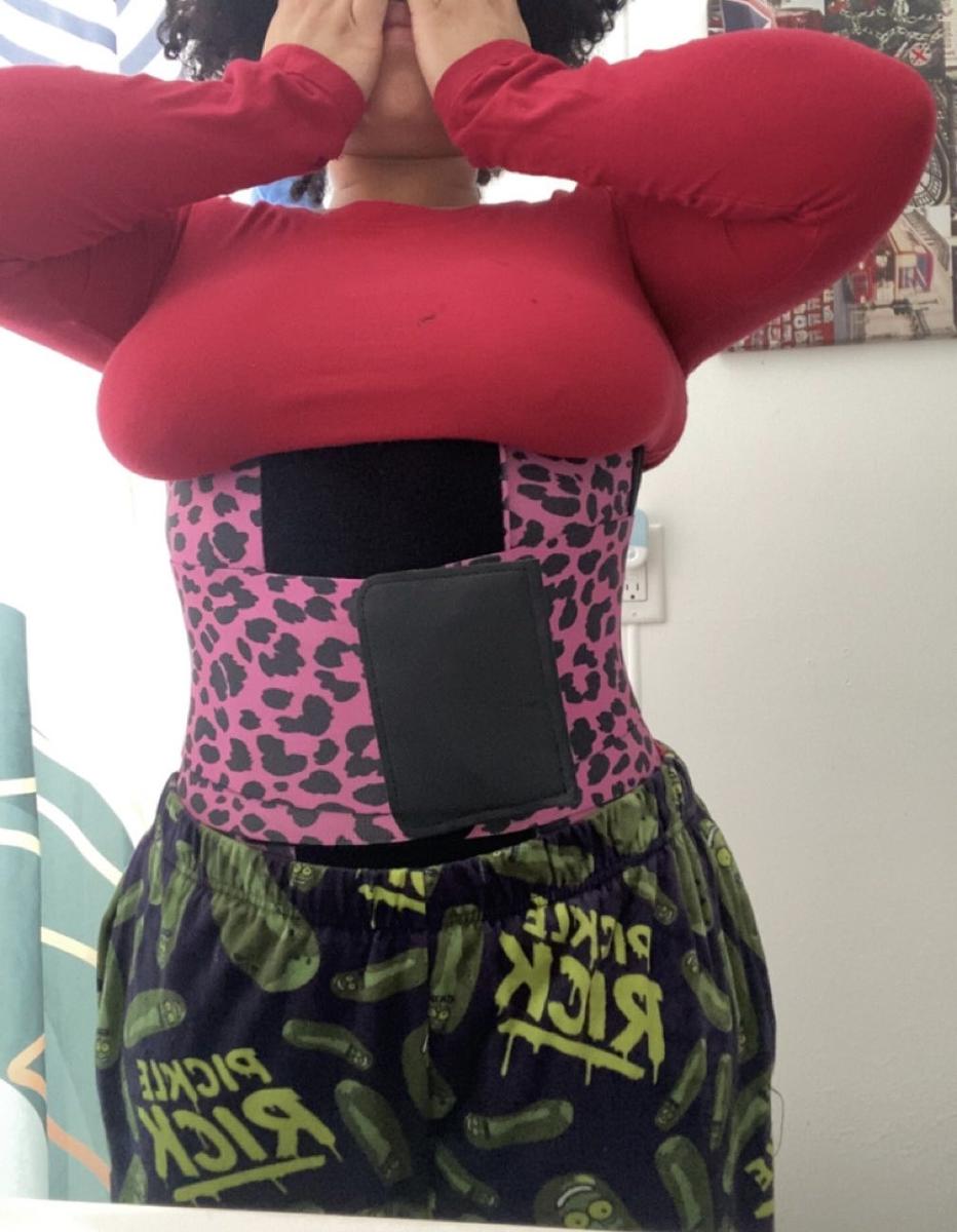 Item: Purple Leopard Print, M