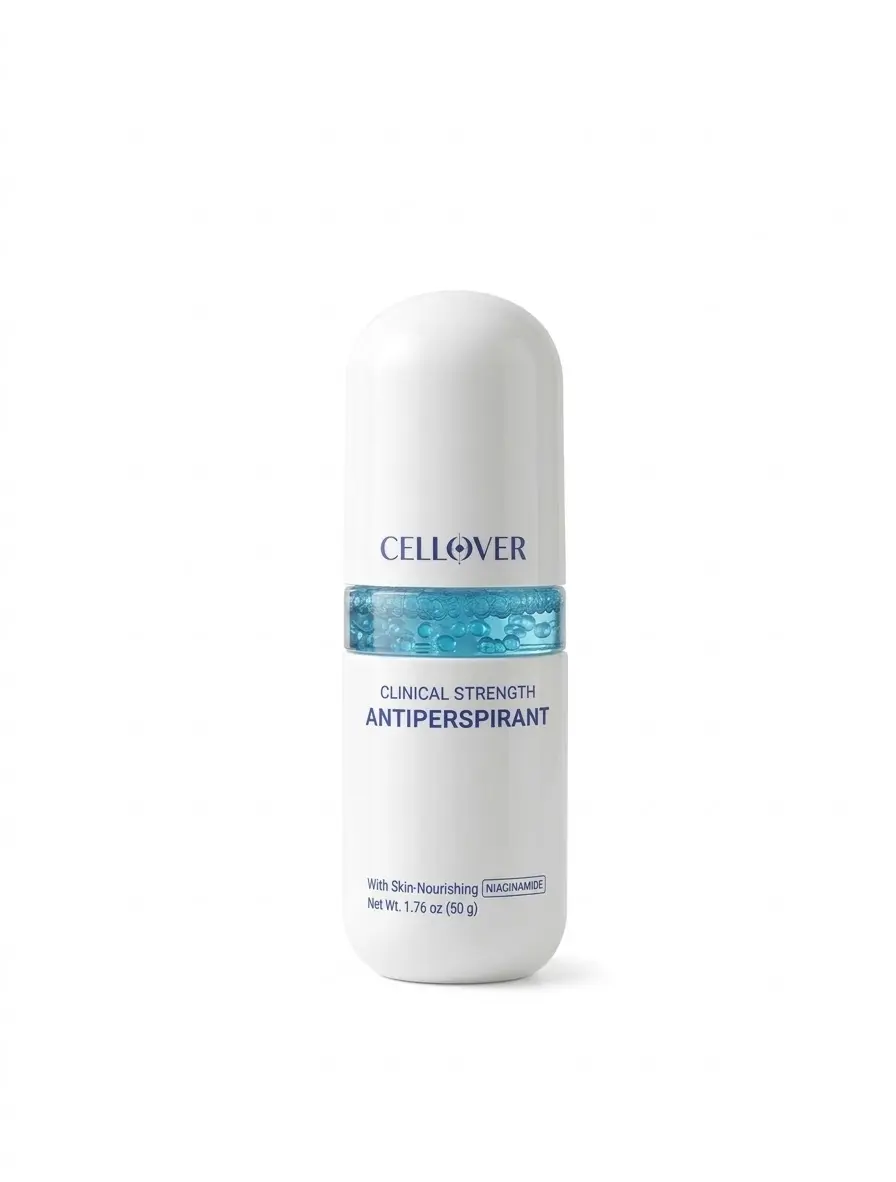 CELLOVER Clinical Antiperspirant-Deodorant for Heavy Sweaters, Safe Antiperspirants, Scent-Infused, Gentle Daily Body Care, All-Day Dry Protection for Men & Women, Odor Eliminator, Work