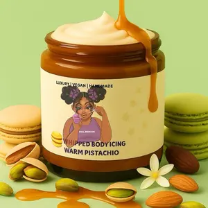 PALZSKIIN Whipped Body Butter  luxury fragrances with Aloe Vera Extract & Colloidal Oatmeal for Dry Skin & Eczema Prone Skin - 200g Jar Radiant Smooth Gentle Hydrating