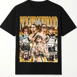 The Neighbourhood Shirt, Graphic tee, Fashion Cotton, Streetwear, Top Menswear Womenswear