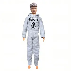 New 12-Inch Male Athlete Doll Ken Figure, Unisex Collectible Toy, Ideal for Sports Enthusiasts, Perfect Gift Idea