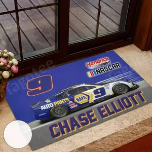 Nascar Chase Elliott 9 Front Doormat