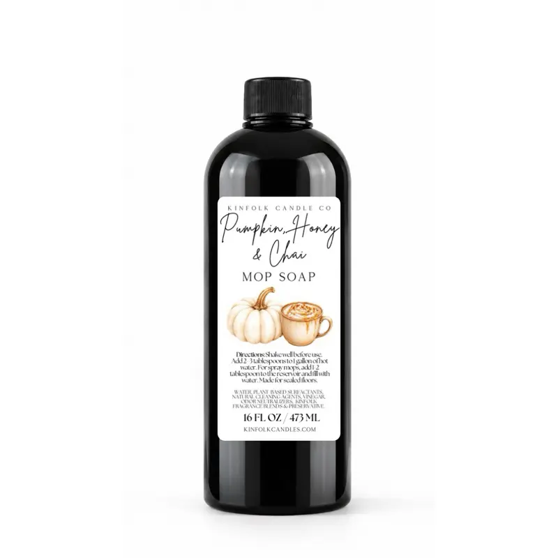 Fall Mop Soap for Sealed Floors | Cozy Autumn Scent | Streak-Free Clean