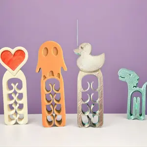 Stylish Kitchen Food Bag Chip Clips, 3-Pack Kitchen Utensil for Sealing Snacks, Kitchen Accessory