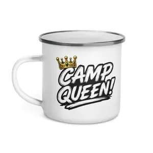 CAMP QUEEN! Enamel Mug