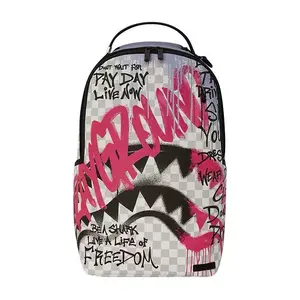 Sprayground Shark Backpack | Iconic Streetwear Trendy Bag for Men & Women, Spacious Urban Tote with Bold Shark Art, Durable School/Outdoor Carry for Youth Fashion