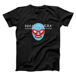 Nacho Lucha Libre Wrestling Mask hug hug kiss kiss T-Shirt, Sweatshirt, Hoodie