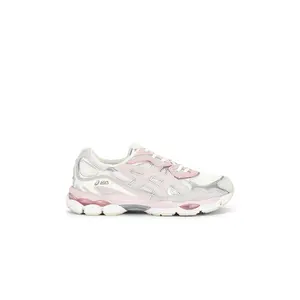 Asics Gel-NYC Sneaker in Concrete & Barely Rose
