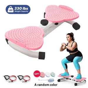 ab Waist Twist Machine -free measuring tape，for Core Strength and Waist Tightening, Home Gym Cardio Equipment, Abdominal Gym Equipment, 330 lbs Weight Capacity