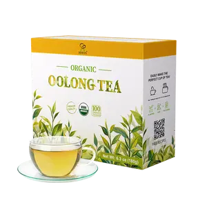 Soeos Organic Oolong Tea, 100 Tea Bags, 6.3 Ounce, Fresh and Healthy Oolong Tea Beverage