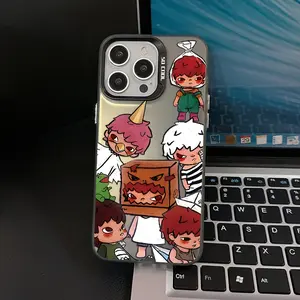 Cartoon Destruction Hironos Phone Case Suitable For iPhone 17 Air 16,15,14,13,12,11,Pro,MAX Anti-Drop Matte Back Cover, Cool Phone Case, Halloween Phone Case, Shockproof Cover, Anime Phone Case, Halloween Theme
