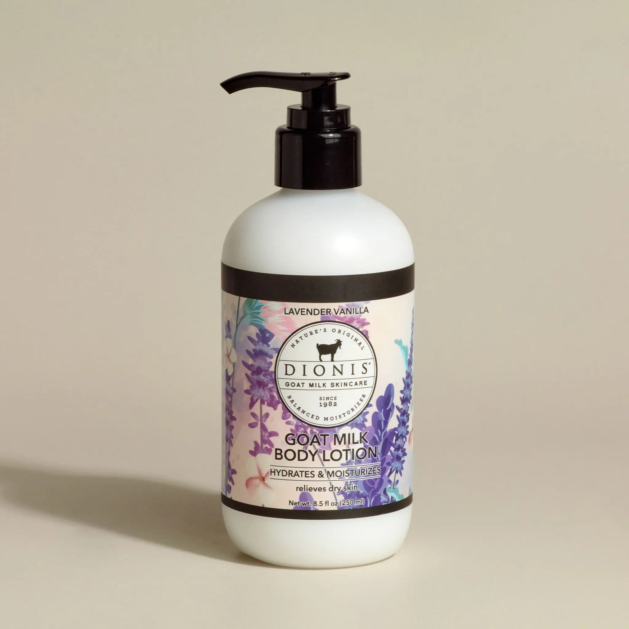 Dionis Lavender Vanilla Goat Milk Body Lotion - Moisturizing Formula with Lavender & Vanilla Fragrance Notes for Hydrating Skin