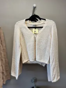 Lightweight ivory cardigan